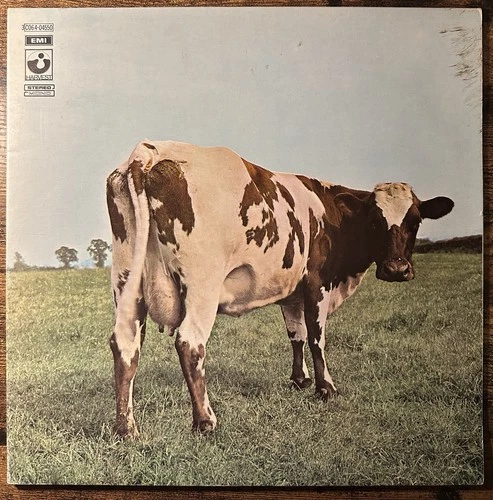 Pink Floyd Atom Heart Mother LP EX Vinyl Italian Pressing