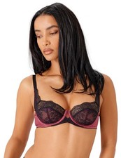 Gossard VIP Confession Bra Non Padded Balcony Underwired Womens Lace Bra 19505