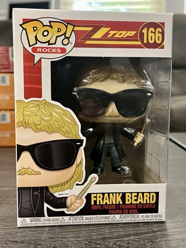 Funko Pop #166 Frank Beard ZZ TOP VAULTED