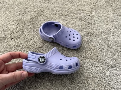 CROCS Lavender Slip-On Clog Sandals Crocs Crocband Clog | Slip on Casual Water Shoes Lavender  main image 2