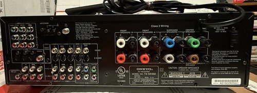 ONKYO TX-SR502 6.1 HiFi HOME THEATER RECEIVER / STEREO -TESTED SOUNDS GREAT!! - Picture 7 of 17