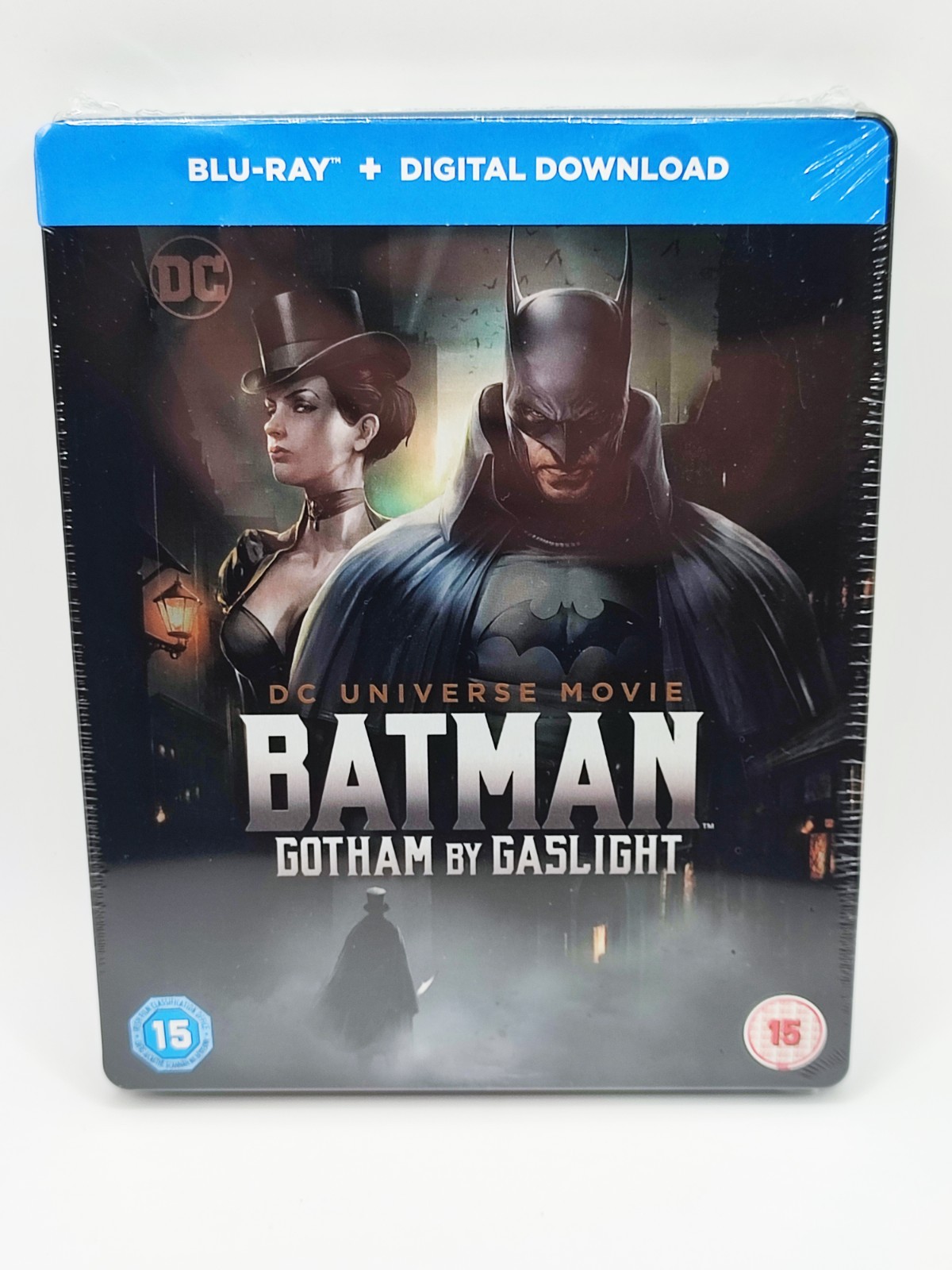 2018 BLU RAY MOVIE STEELBOOK - BATMAN GOTHAM BY GASLIGHT - FACTORY SEALED