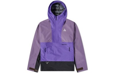 Nike ACG Logo Print Patchwork Hooded Jacket