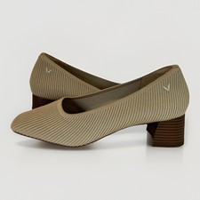 Vivaia Women's Melody Pro Square Toe Chunky Heels LB3 Almond US:9.5 UK:7 EU:41