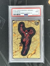 2025 Topps Chrome Marvel Comic Book Heroes 1975 Daredevil 1/1 Superfractor