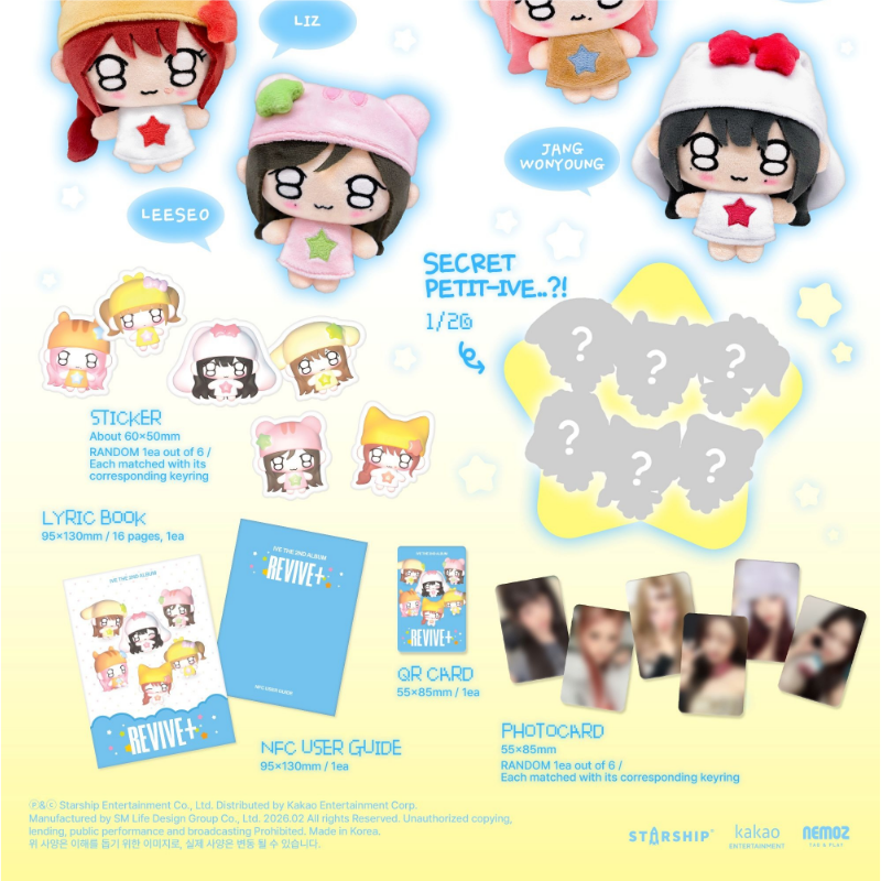READY TO SHIP] IVE 2nd Album REVIVE+ (PETIT-IVE ver.) / CHOOSE