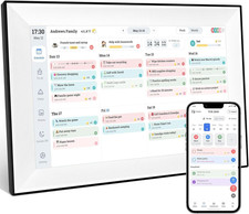 10.1" Smart WiFi Digital Calendar Photo Frame - Family Organizer Planner