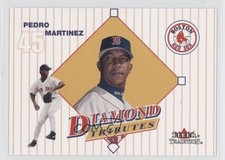 2001 Fleer Tradition Diamond Tributes Pedro Martinez #29DT HOF 1q2