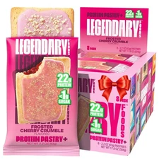 Legendary Foods 22g Protein Pastry - 0g Added Sugar, Low Carb & Gluten Free K...