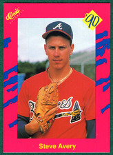 Steve Avery - 1990 Classic Series II #T4 - Atlanta Braves Baseball Card