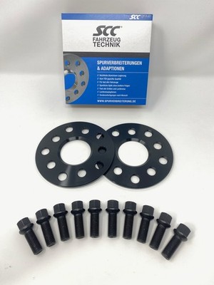 16mm 2x8mm Spurverbreiterung SCC für VW mit Radschrauben 5x112 57,1 Spurplatten 