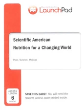 LaunchPad for Scientific American Nutrition for a Changing World (1-Term Access)