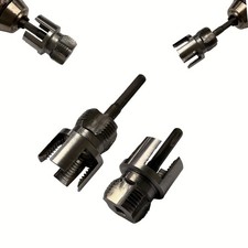 2pc Set - 1/2" & 3/4" Integrated Internal & External PVC Pipe Threading Tools