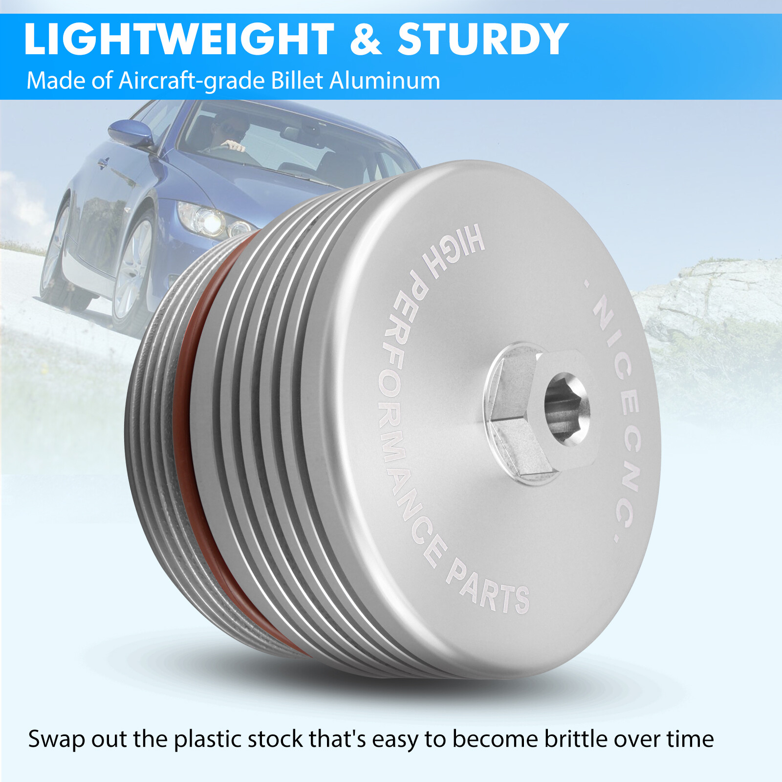 Oil Filter Housing Cap For BMW N54 N55 F32 F33 F36 428i 435i xDrive