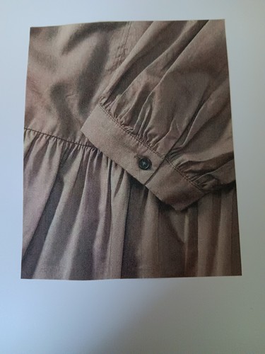 Maxikleid Stufenkleid 3/4 Ärmel olive Gr. 40 Neu Bio-Baumwolle Marc O Polo - Bild 7 von 9