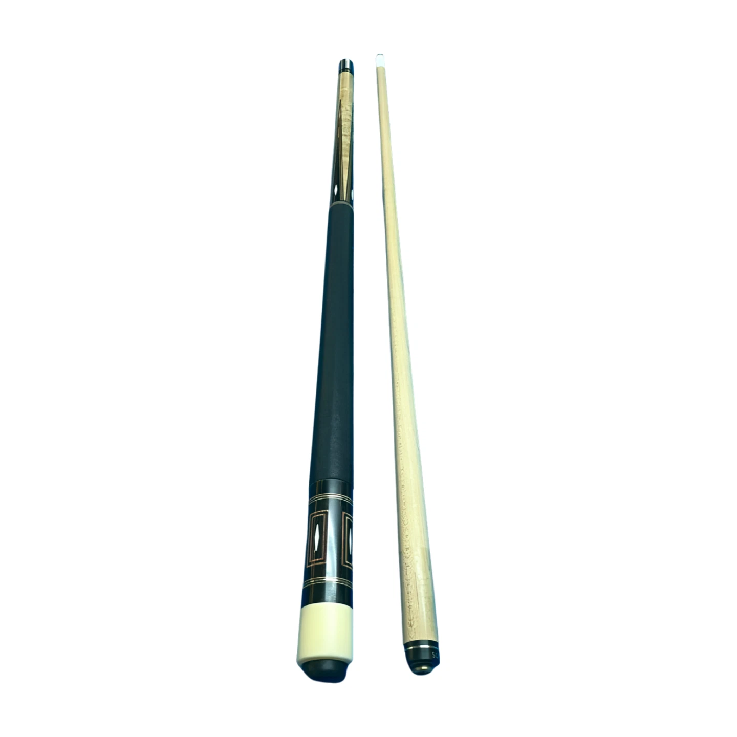 Old Schon Custom Billiard Cue SL7 Double Box Inlay 90s