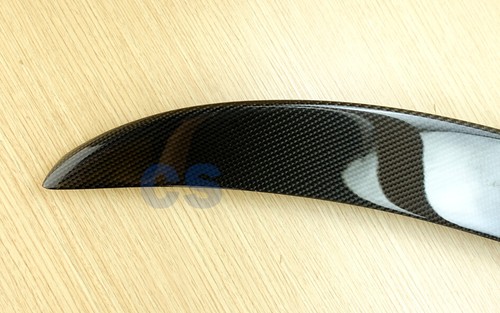 Real Carbon Fiber Sedan Saloon Rear Boot Trunk Spoiler Wing For BMW F01 7-Series - Picture 5 of 9