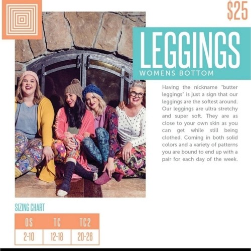 LuLaRoe One Size Buttery Soft Leggings OS NWOT Strawberries - Picture 3 of 3