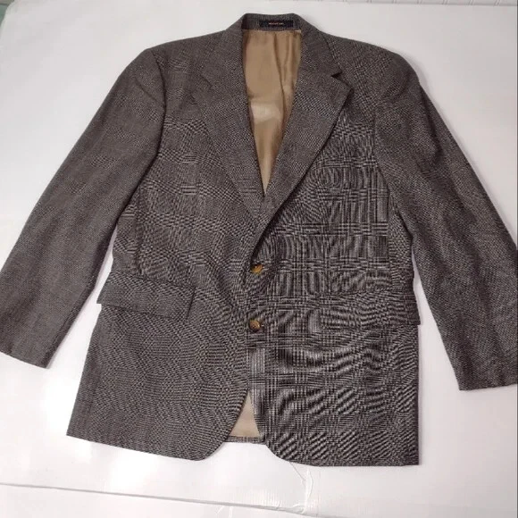 Костюм мужской Lord & Taylor 100% шерсть классический серый размер (42 R) - Изображение 3 из 4