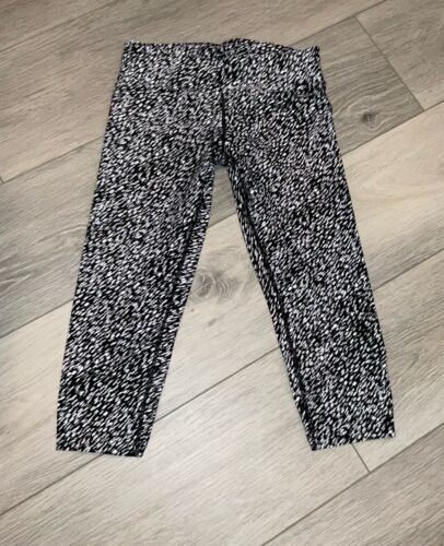 Leggings donna Calvin Klein Performance Capri Activewear nuovi con etichette bianco e nero med - Foto 2 di 15
