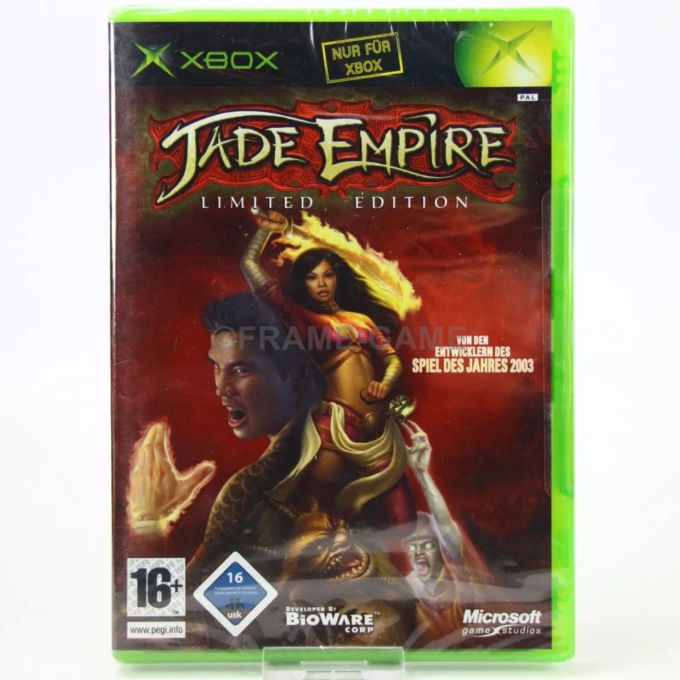 Microsoft Xbox Classic OVP PAL Jade Empire Limited Edition NEU Sealed