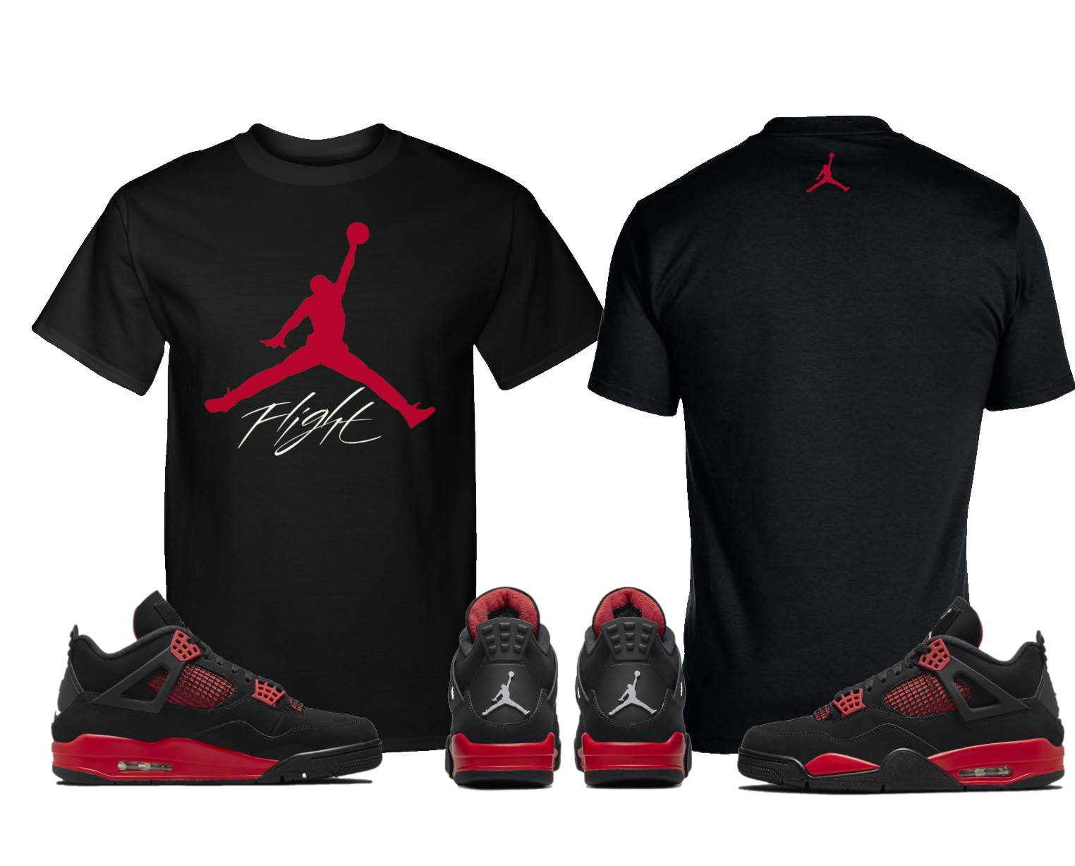 Comprar Tee T Shirt to match Air Jordan Retro 4 Red Th en USA desde  Ecuador | TiendaMia