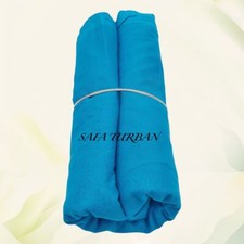 Sikh Turban- Dark Firozi Full voile 