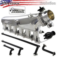 Intake Manifold Wthrottle Body Fuel Rail For Nissan Skyline R32 R33 R34 Rb26det