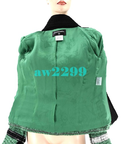 CHANEL 09P 2009 NEW MOST WANTED RUNWAY TWEED JACKET BLAZER CC FR 38 EXRA BUTTON - Picture 12 of 19