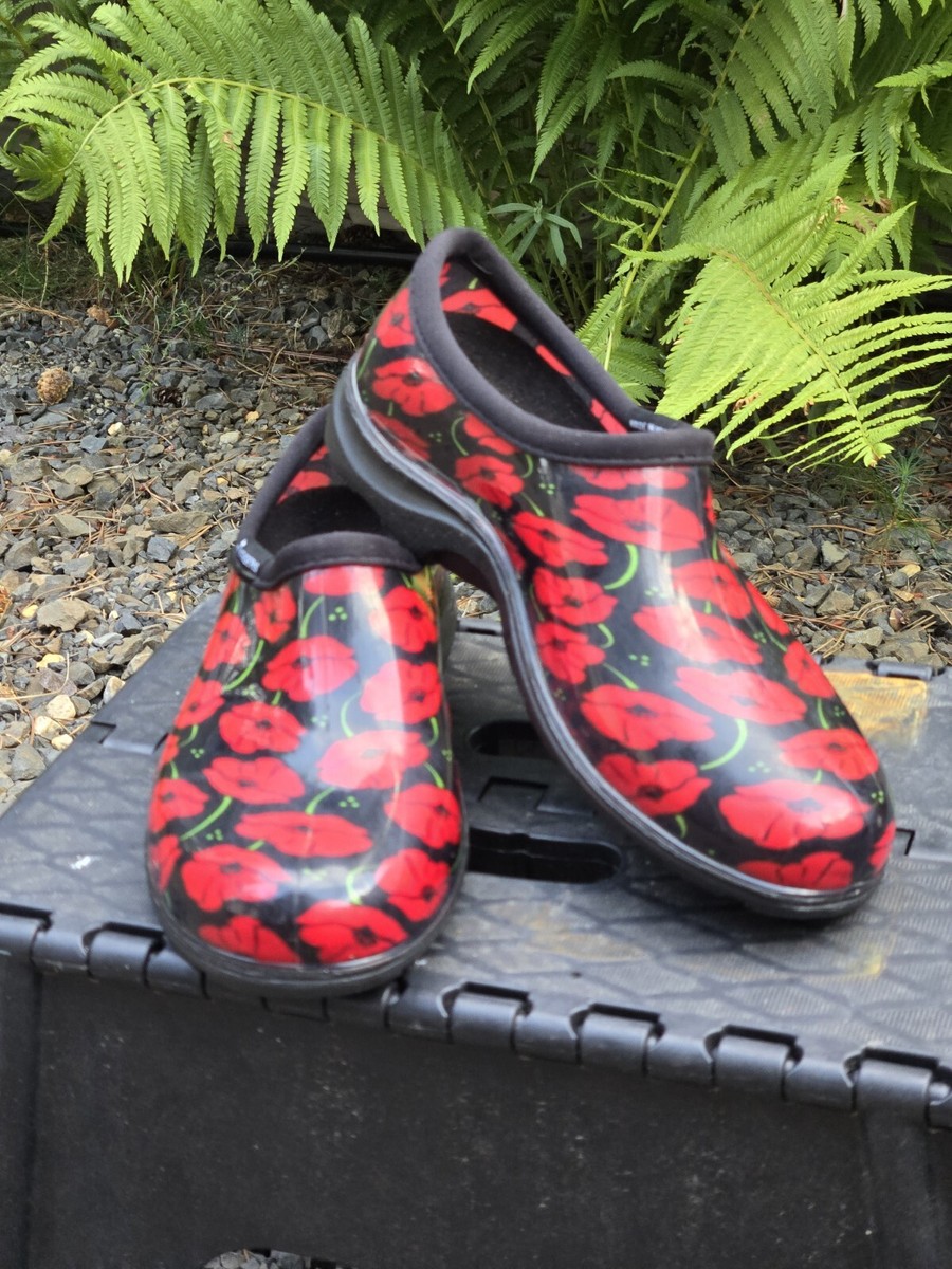Sloggers Floral All Rubber Garden Rain Shoes W