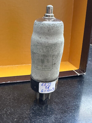 Röhre Tube *  OM 6  ( EF39 ) *  COSSOR *  Vacuum Pentode * geprüft 