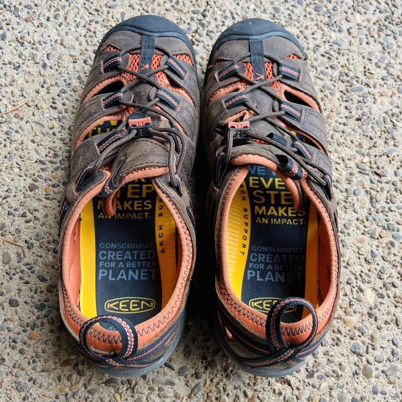 SCARPA SANDALO TREKKING CON LACCI IMPERMEABILI KEEN UOMO taglia 11 5 ARROYO II PUNTA TONDA