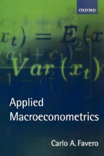 Carlo A. Favero Applied Macroeconometrics (Tascabile)
