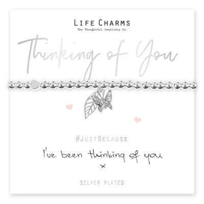 Life Charms Thinking of You Armband in Geschenkbox