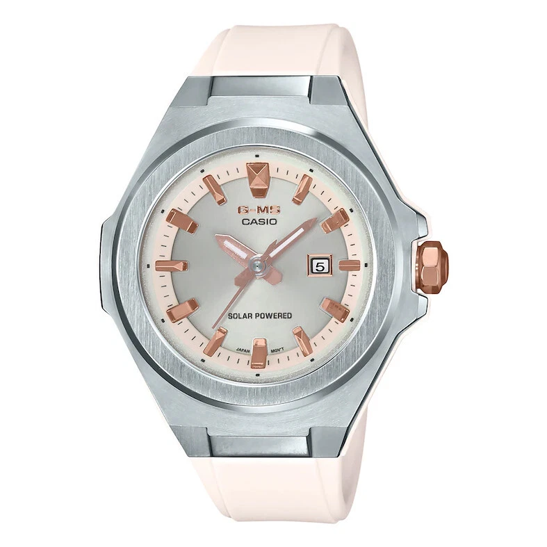 G shock women's store white rose gold