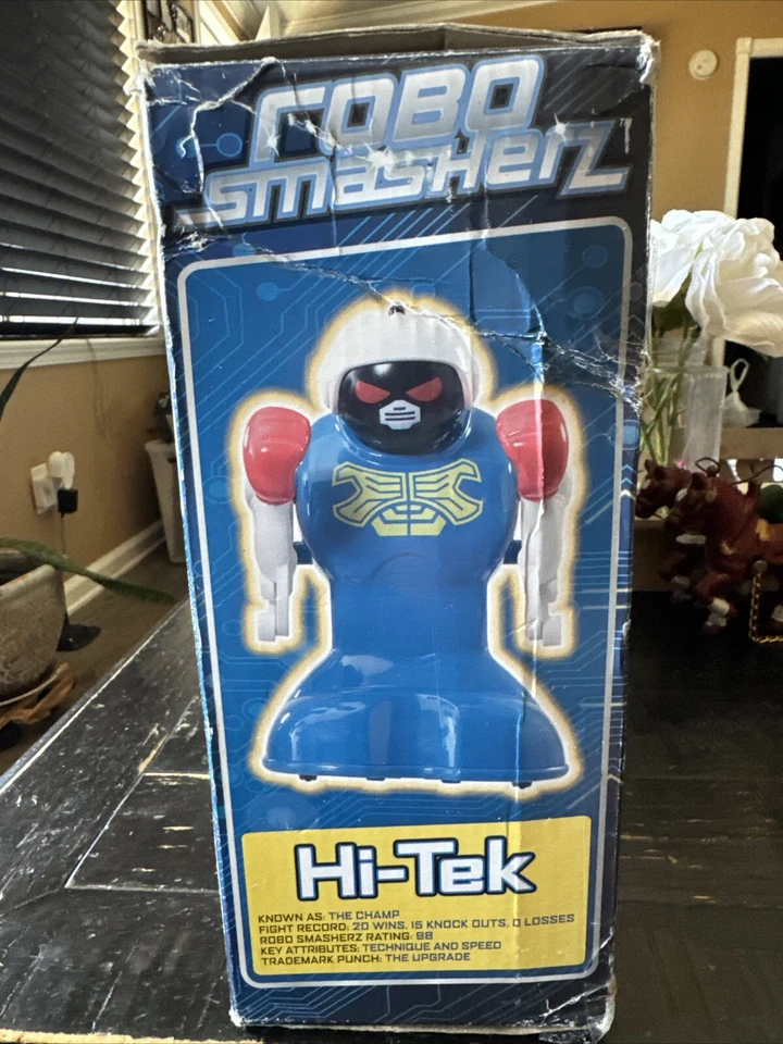 Robo Smasherz Robot de Lucha Juego Nuevo En Caja Brilla en la Oscuridad Dos Bots Foto 4 de 4