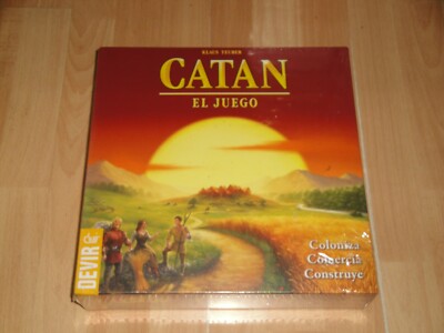 CATAN THE GAME CATAN BOARD GAME OF BECOMING 1995 NEW SEALED