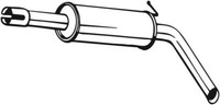 Bosal 220-039 MittelschalldäMpfer FüR Seat, Skoda, Vw