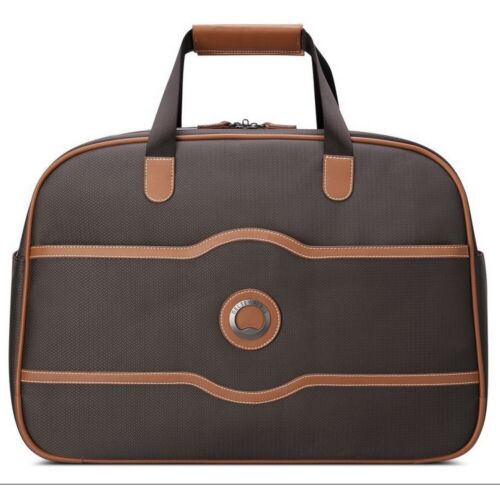 NEW Delsey Chatelet Air 2.0 Weekender Brown - Picture 1 of 7