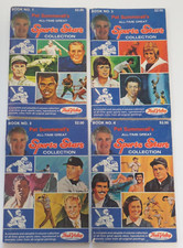 Pat Summerall's All-Time Great Sports Stars Collection 1981 4 Booklet Set
