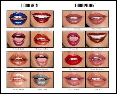 smashbox metallic lipstick