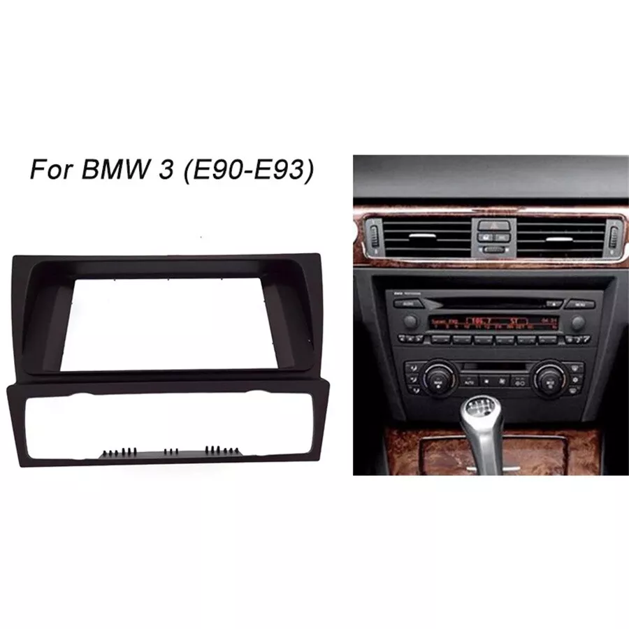 1Set Car Radio Stereo Double Din Dash Kit For BMW 3 Series E90 E91