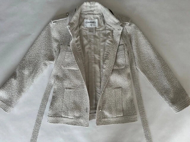 BLAZER CHANEL $3425 FANTASY TWEED CON CINTURA (EASY CHIC A MUST HAVE)!!!!
