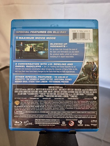 Harry Potter & Deathly Hallows Part 2 (Blu-ray, 2011) - Picture 2 of 5