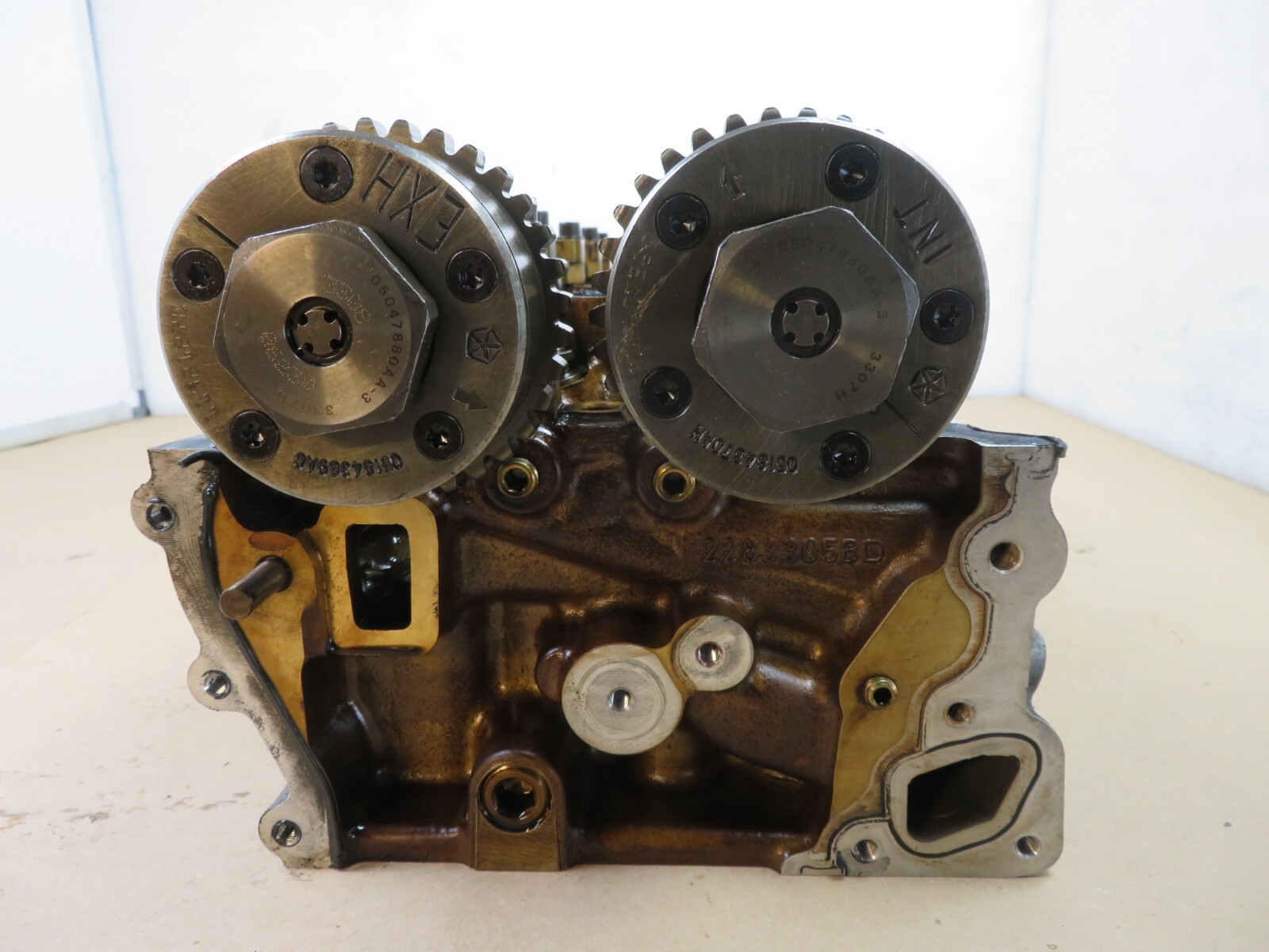 2014-2017 MASERATI GHIBLI SQ4 3.0L ENGINE MOTOR RIGHT SIDE HEAD CYLINDER 47K OEM