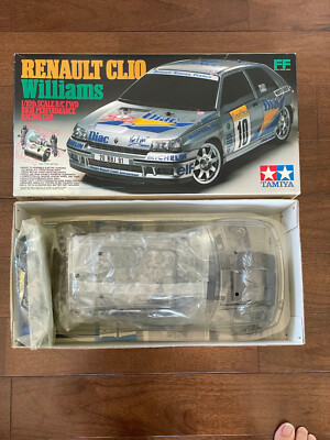 TAMIYA 58138 1/10 R/C Racing Car RENAULT CLIO Williams (FF01 