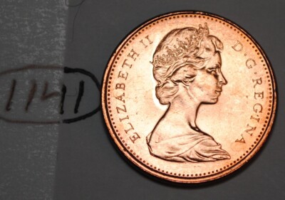 1977 1 Cent Canada Lightly Circulated Canadian Penny Lot #1141 | eBay