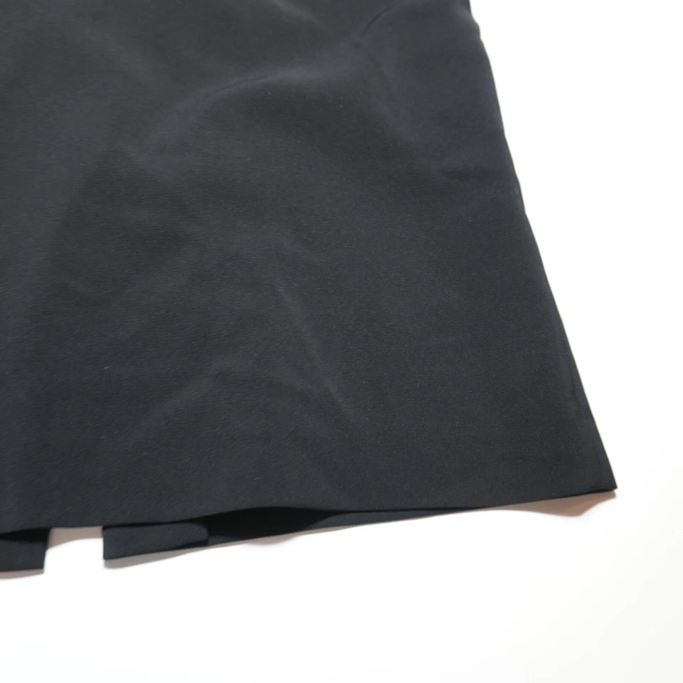 Le Suit Saia Longa Reta Feminina 18 Modesta Formal Preta Totalmente Forrada Sob Medida - Imagem 3 de 4