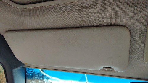 1991 Volvo 740 Driver Left Sun Visor Oem Gray - 第 1/9 張圖片