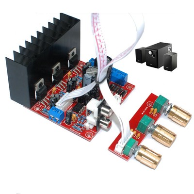 TDA2030A 2.1 Stereo Audio Amplifier 3 Channel Subwoofer Bass Amplifier Board l